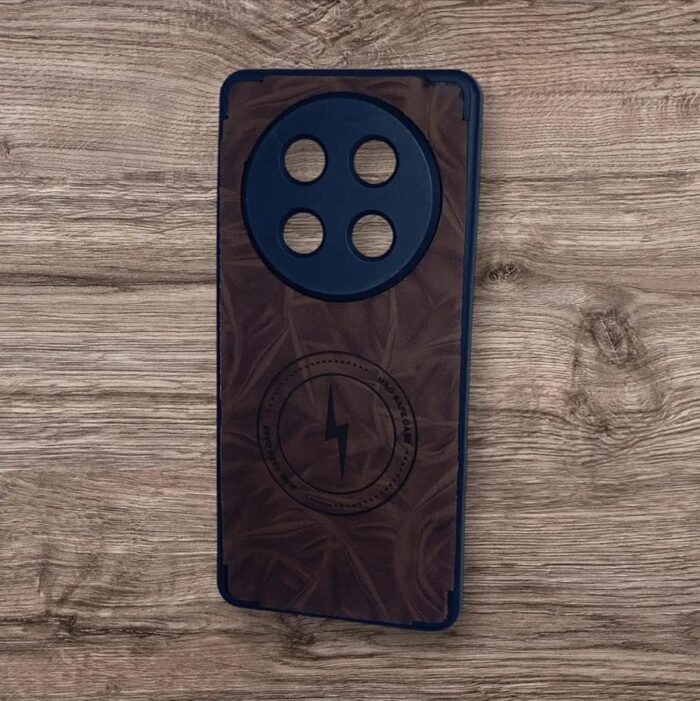 جراب حماية خلفي من الجلد بشكل عصري شبابي متوافق مع هاتف HONOR X9C بتصميم جديد و مميز بخامة عالية الجودة